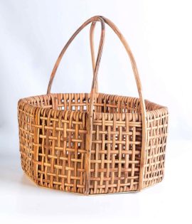 Wicker Basket | Storage and Picnic Basket