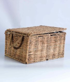 Woven Box With Lid