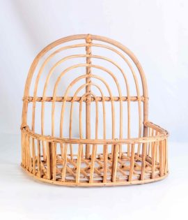 Rainbow Rattan Wall Shelf