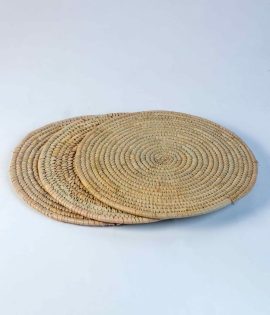 Raffia Coaster