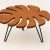 Leaf Wood Coffee Table