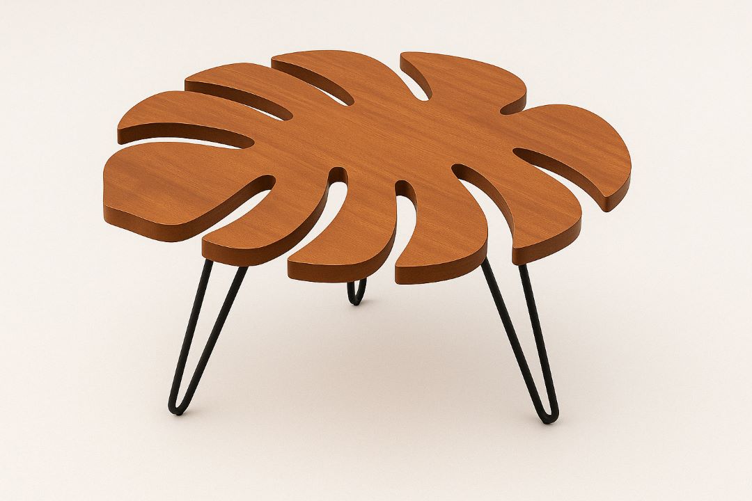 Leaf Wood Coffee Table