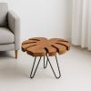 Monstera-inspired Leaf-shaped Table